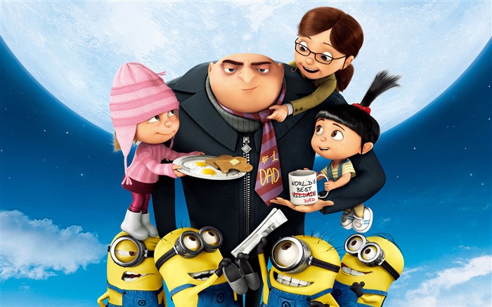 Despicable Me 2 Movie Widescreen HD Wallpaper Views:28521