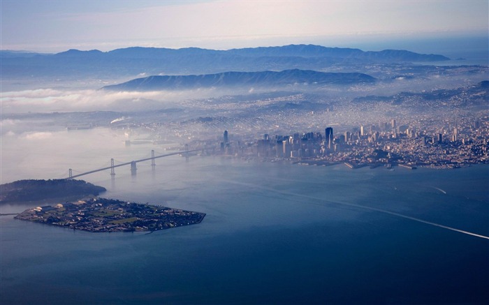 San Francisco bay-Photography HD Wallpaper Views:8752 Date:2014/1/13 8:42:28