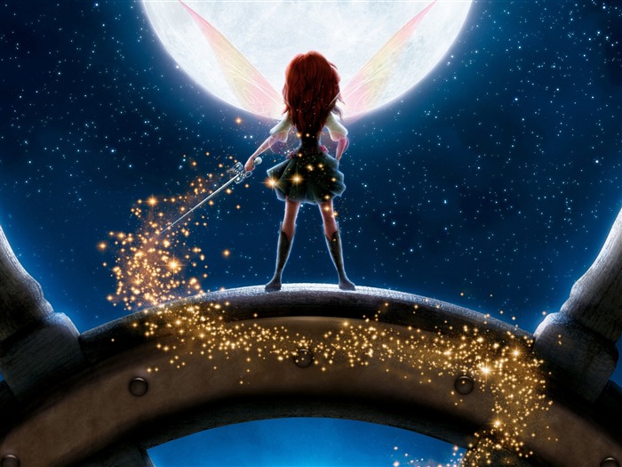 disney the pirate fairy-Movie Fondos de pantalla HD Vistas:12531