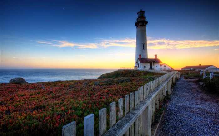 pigeon point lighthouse-Photography HD Wallpaper Views:11432 Date:2014/1/13 8:37:58