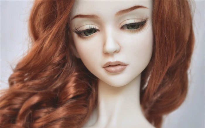 redhead doll portrait-beauty photo wallpaper Views:7094 Date:2014/1/27 22:21:41