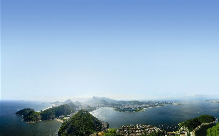 view of rio brazil-Photography HD Wallpaper Views:7402 Date:2014/1/13 8:47:30