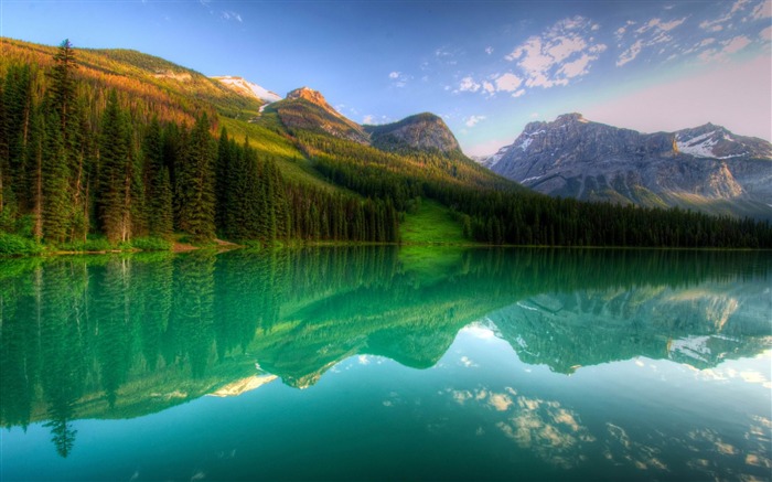 yoho lake canada-HD fondo de escritorio Vistas:10927