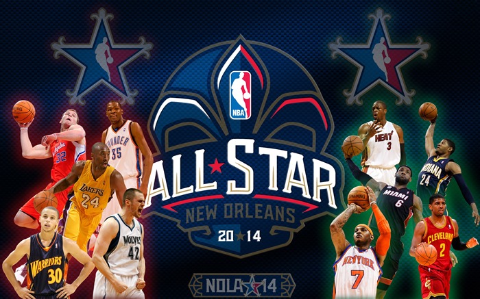 2014 NBA All-Star Game HD Fond d'écran Vues:39029