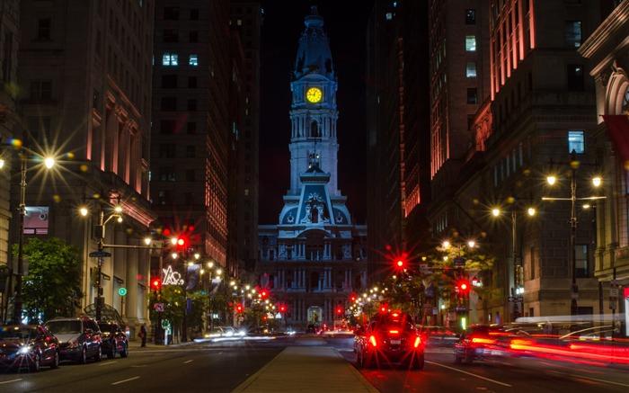 Hôtel de ville de Philadelphie-HD fond d'écran Vues:10303