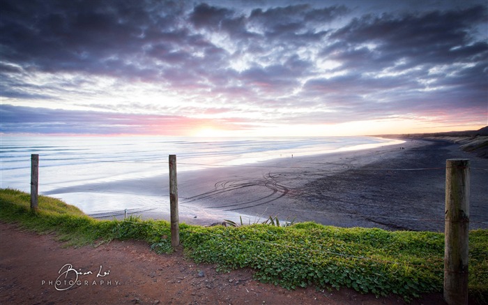 Beau décor naturel de New Zealand Nord Fond d'écran Vues:7873