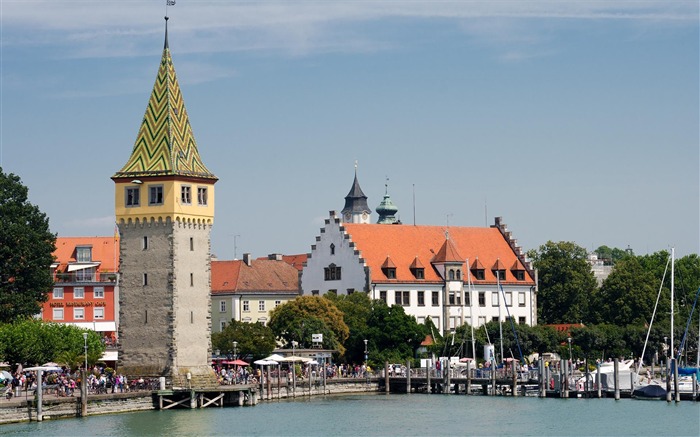 Lindau Alemania-Ciudades HD fondo de pantalla Vistas:8387