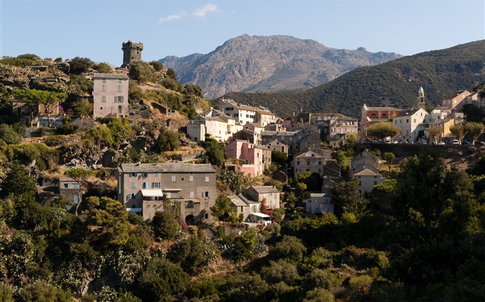 Nonza Corse France-HD fond d'écran Vues:9067