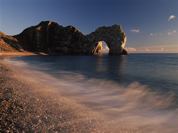 pierres de la côte arc onde-Paysage Fond d'écran Vues:9597