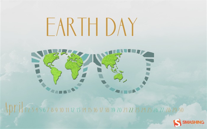 Earth Day-April 2014 calendar wallpaper Views:9098 Date:2014/3/31 18:31:42