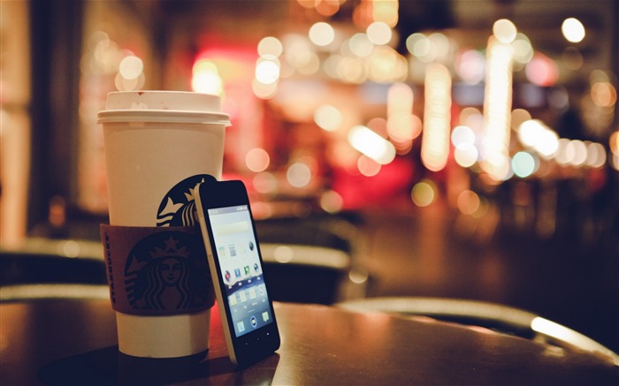 Starbucks Coffee publicité de marque Fond d'écran Vues:8212