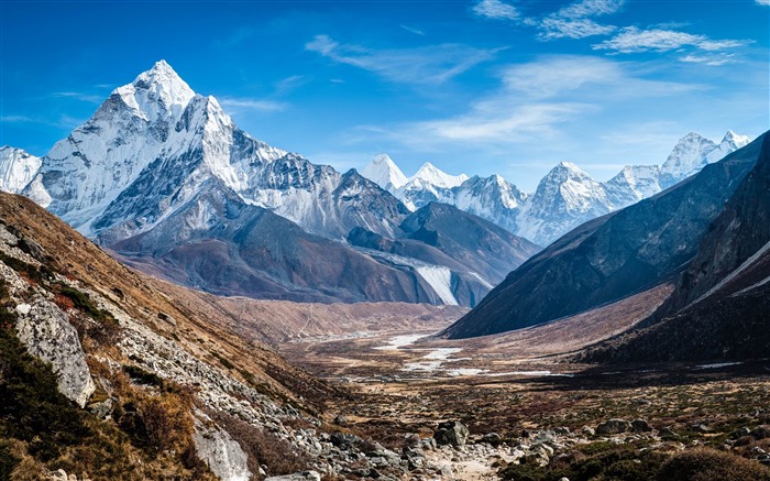 Himalaya montanhas-cenário HD Wallpaper Visualizações:18093