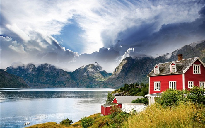 norvège paysage-Nature Fond d'écran Vues:15786