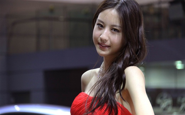 2014 Beijing Auto Show beauty model photo wallpaper Views:32485