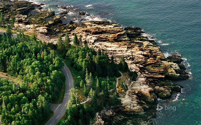 Coastal road-Bing wallpaper Views:10045 Date:2014/4/2 10:21:22