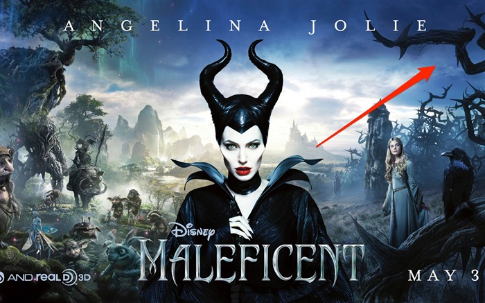 Maleficent 2014 Movie HD Desktop Wallpaper 04 Views:11870 Date:2014/4/10 9:20:35