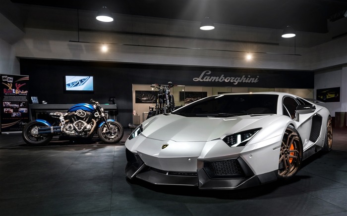 2014 Aventador Lamborghini-voitures HD Fond d'écran Vues:9944