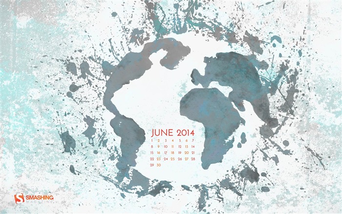 Its A Big World-June 2014 calendar wallpaper Views:7944 Date:2014/5/31 9:32:26