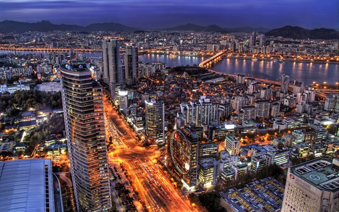 Korea Seoul city scenery Photography Wallpaper 02 Views:19902 Date:2014/5/4 8:24:47