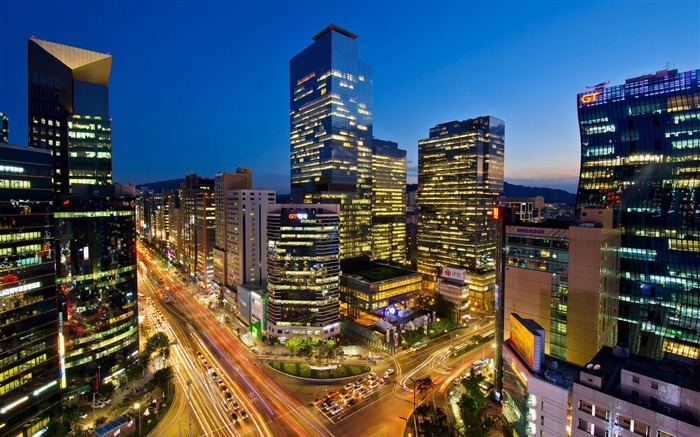 Korea Seoul city scenery Photography Wallpaper 03 Views:18810 Date:2014/5/4 8:25:51