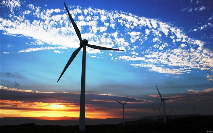 Papéis fotográficos para fotos de Wind Albany Wind Farm-Windows Visualizações:9229