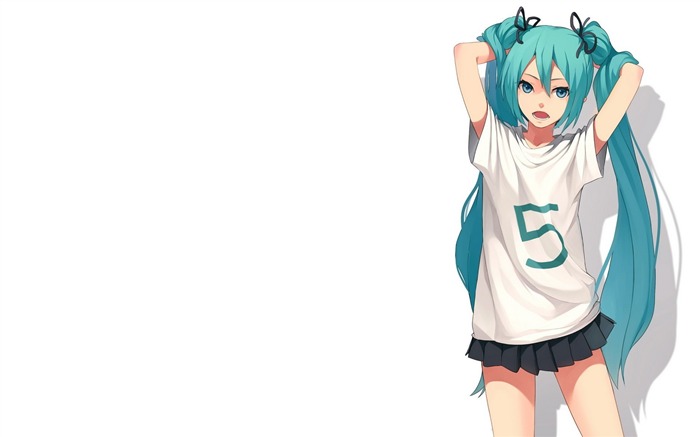 初音未來vocaloid動漫高清壁紙 查看次數:23400