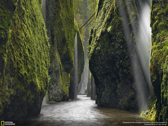 Allure Canyon chutes-National Geographic fond d'écran Vues:10279