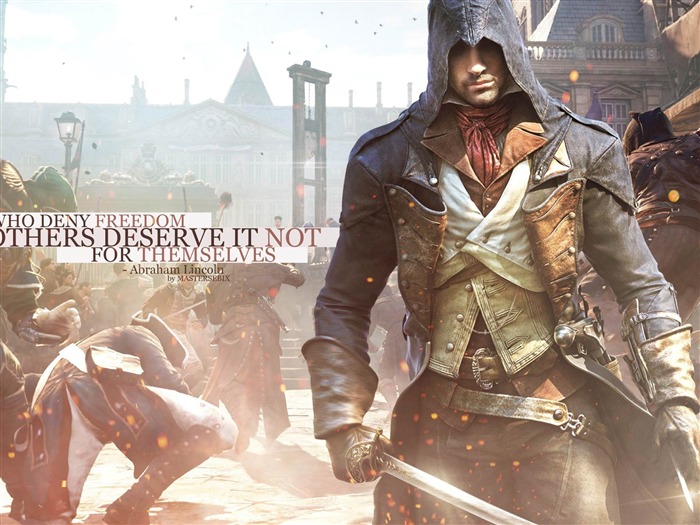 Assassins Creed Unity HD Game Desktop Wallpaper Views:44833