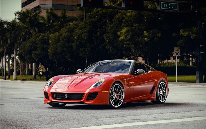 Ferrari 599 GTO-Fond d'écran voiture HD Vues:11909