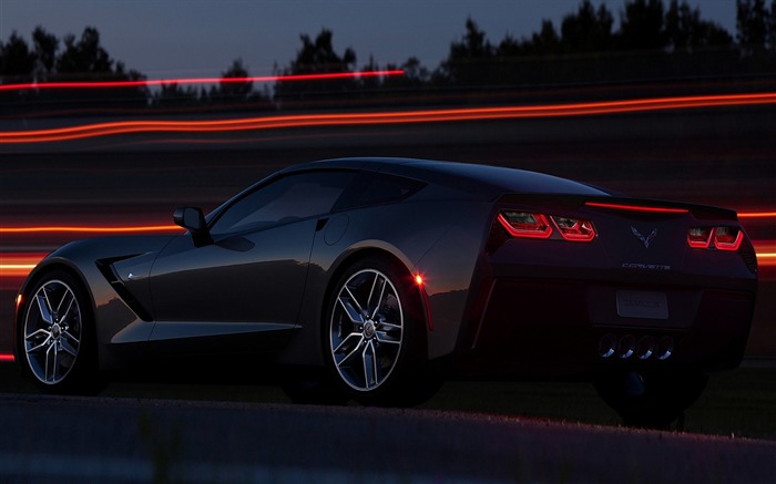 chevrolet corvette stingray-Fond d'écran voiture HD Vues:15019