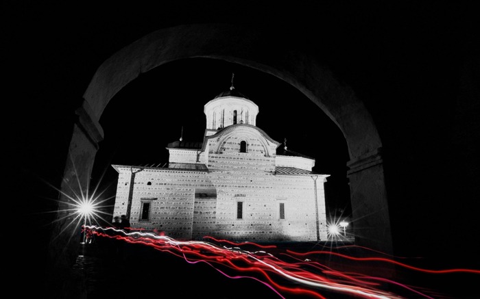 iglesia rumania-fotografía Fondos de Escritorio Vistas:8383