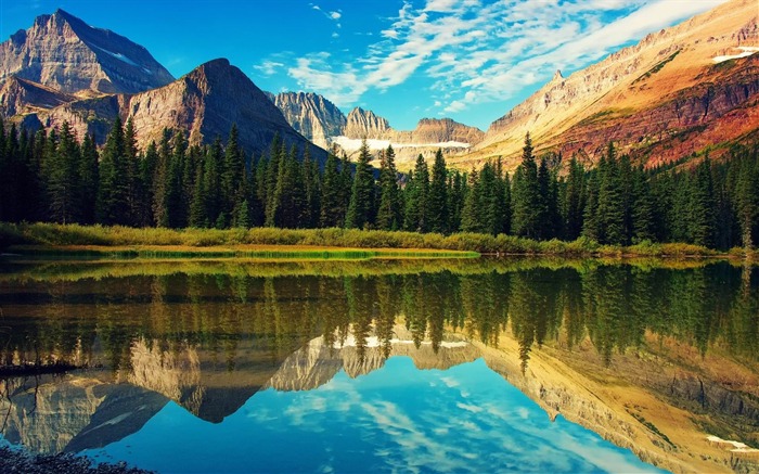 Parque nacional dos glaciares - Wallpapers Scenery HD Visualizações:12200