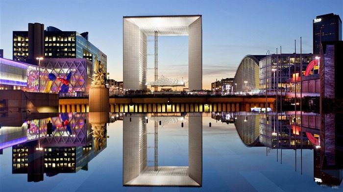 grande arche paris-Photography Fondos de Escritorio Vistas:8143