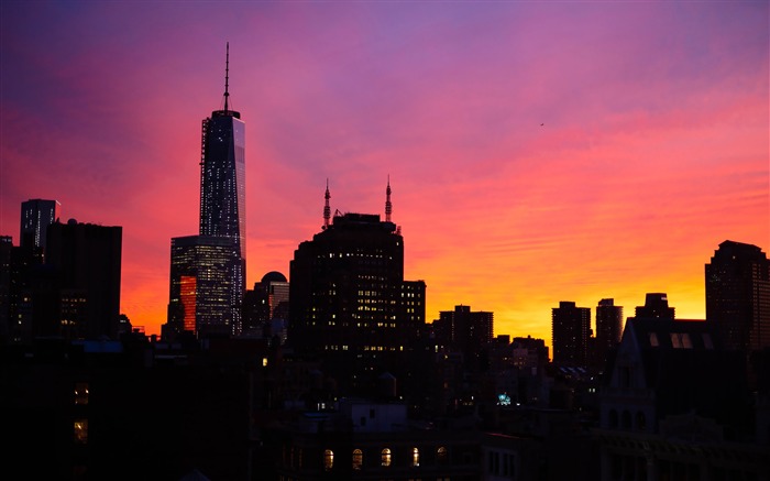 Papéis de parede de manhattan skyline-Scenery HD Visualizações:8632