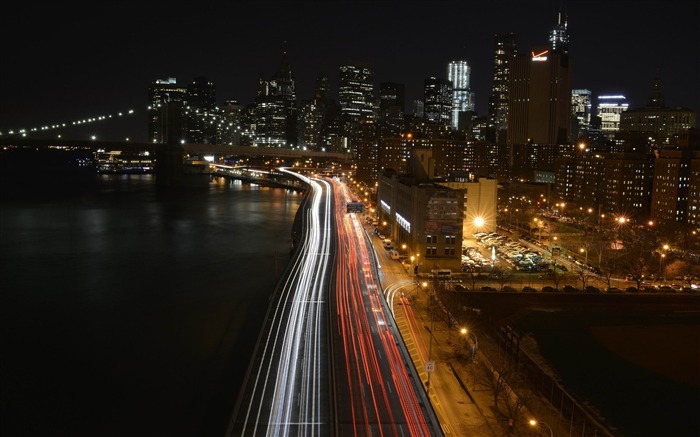 manhattan traffic-Photography Fondos de Escritorio Vistas:7872