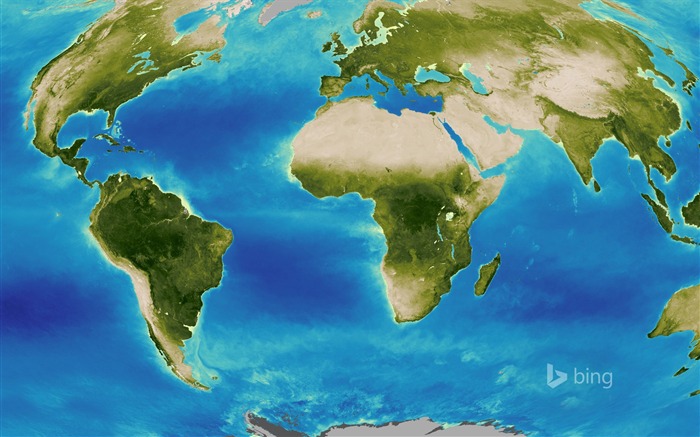 美麗的地球，Bing主題壁紙 查看次數:9817