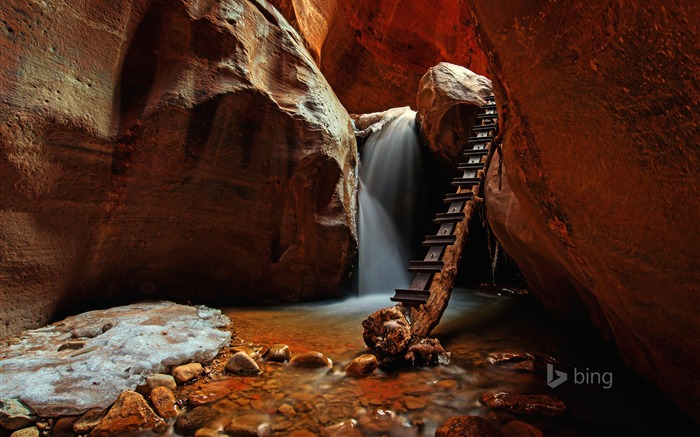 flux de Canyon-Bing fond d'écran Vues:8744