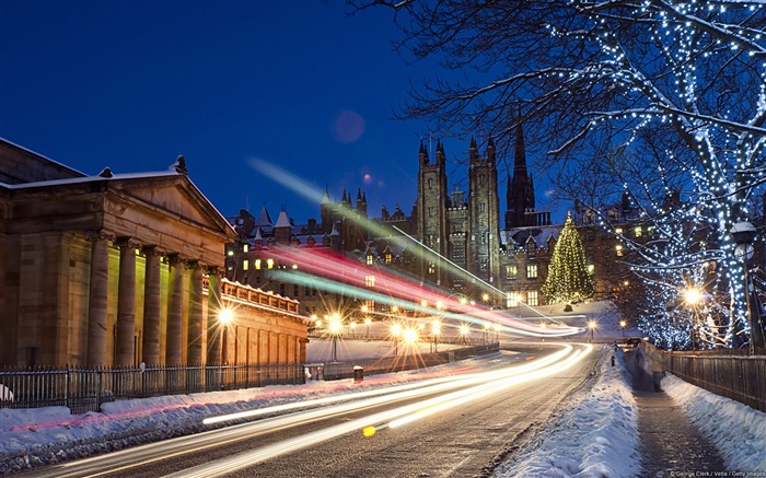 Fondo de pantalla de tema de rastro de Edimburgo Vistas:10724