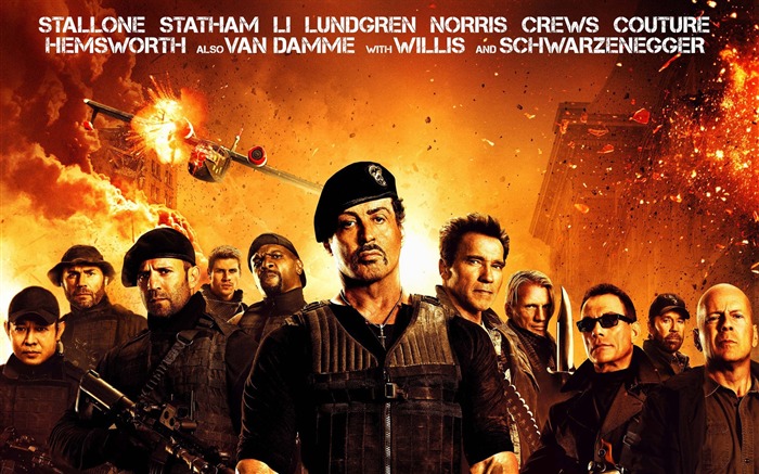 The Expendables 3 movie hd fondo de pantalla Vistas:40131