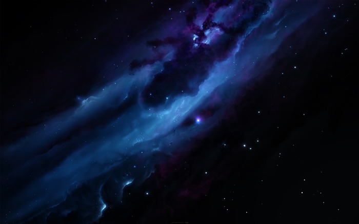 blue nebula-High quality wallpaper Views:13786 Date:2014/8/3 8:27:20