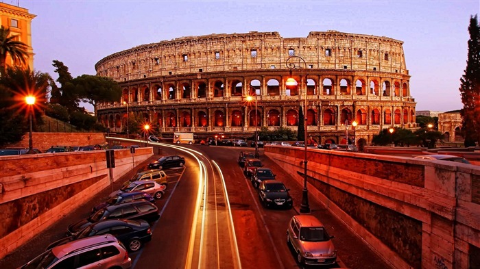 Colosseum Rome Italie-HD Widescreen Fond d'écran Vues:11905