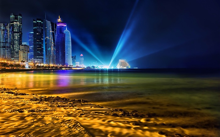 Doha Qatar Ville-HD Widescreen Fond d'écran Vues:11297