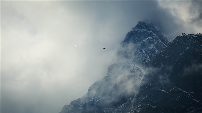 世界屋脊喜马拉雅山高清风景壁纸 浏览:8524