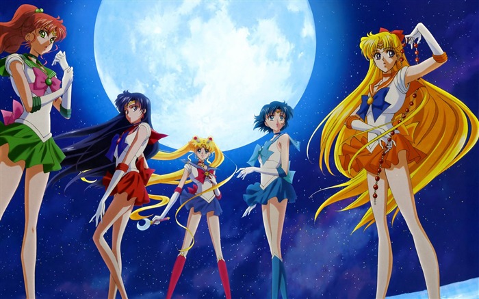 Sailor Moon Anime HD Desktop Wallpaper Views:60636