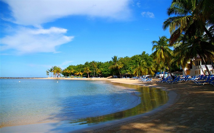 Saint Lucia Beach-Nature HD Wallpaper Views:10430 Date:2014/9/15 7:56:38