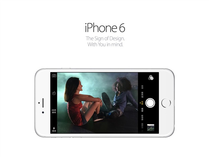 iPhone 6 d'Apple officielle HD Fonds d'écran Vues:6075