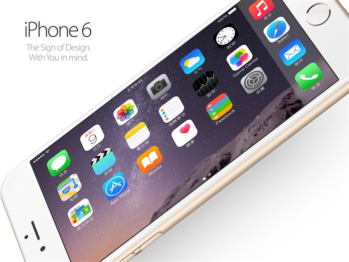 iPhone 6 d'Apple officielle HD Fonds d'écran Vues:5713