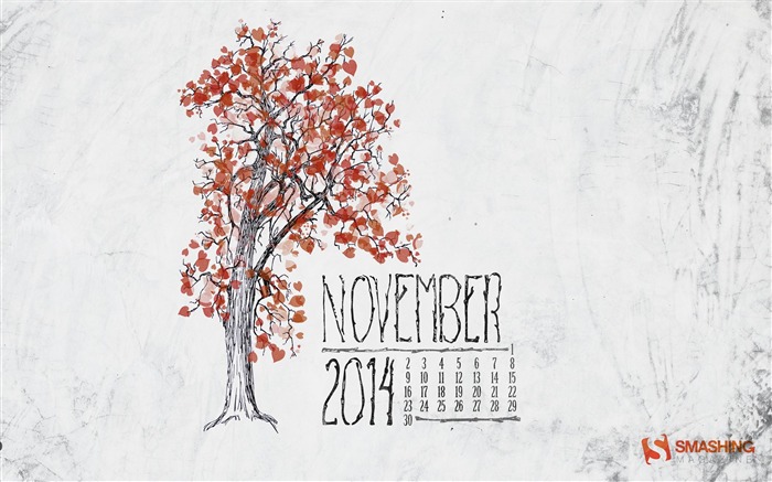 Filial do calendário de novembro de 2014 Visualizações:8201