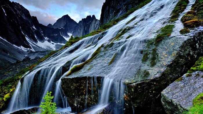 chutes de montagne-HD Fonds d'écran Vues:9295