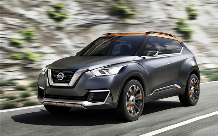 Nissan Kicks concept car HD Desktop Wallpaper 05 Visualizações:7348